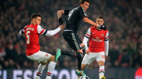 1比1,26岁阿森纳旧将利剑出鞘：率德甲第14战平法甲第7，避免2连败